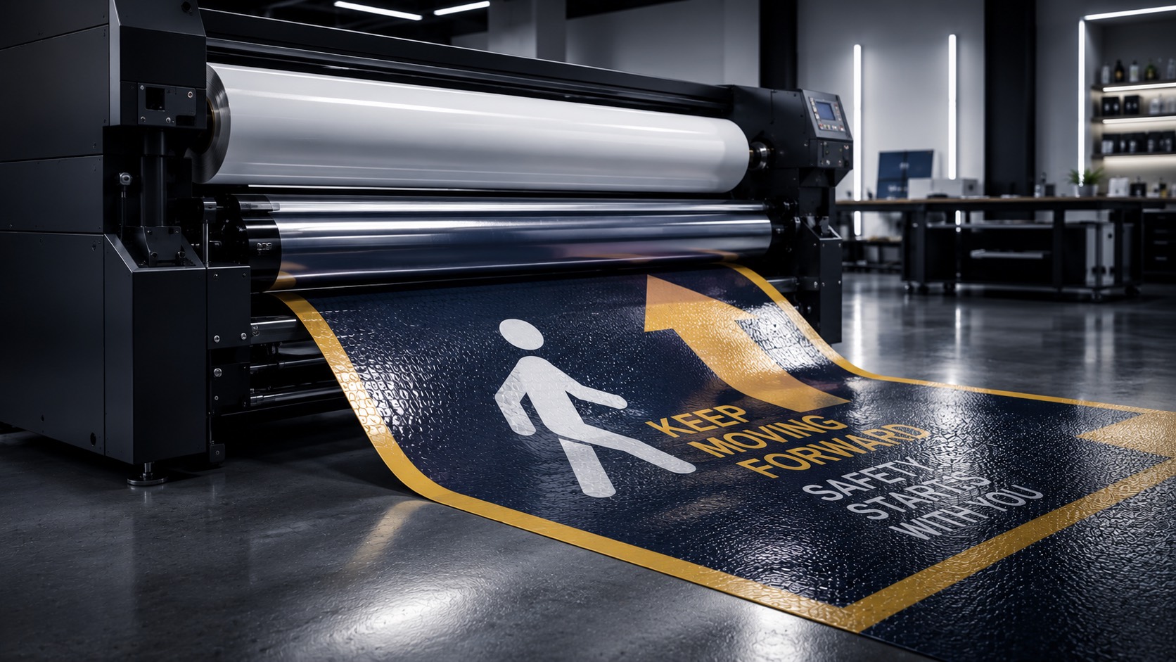 Laminado premium y floorgraphic