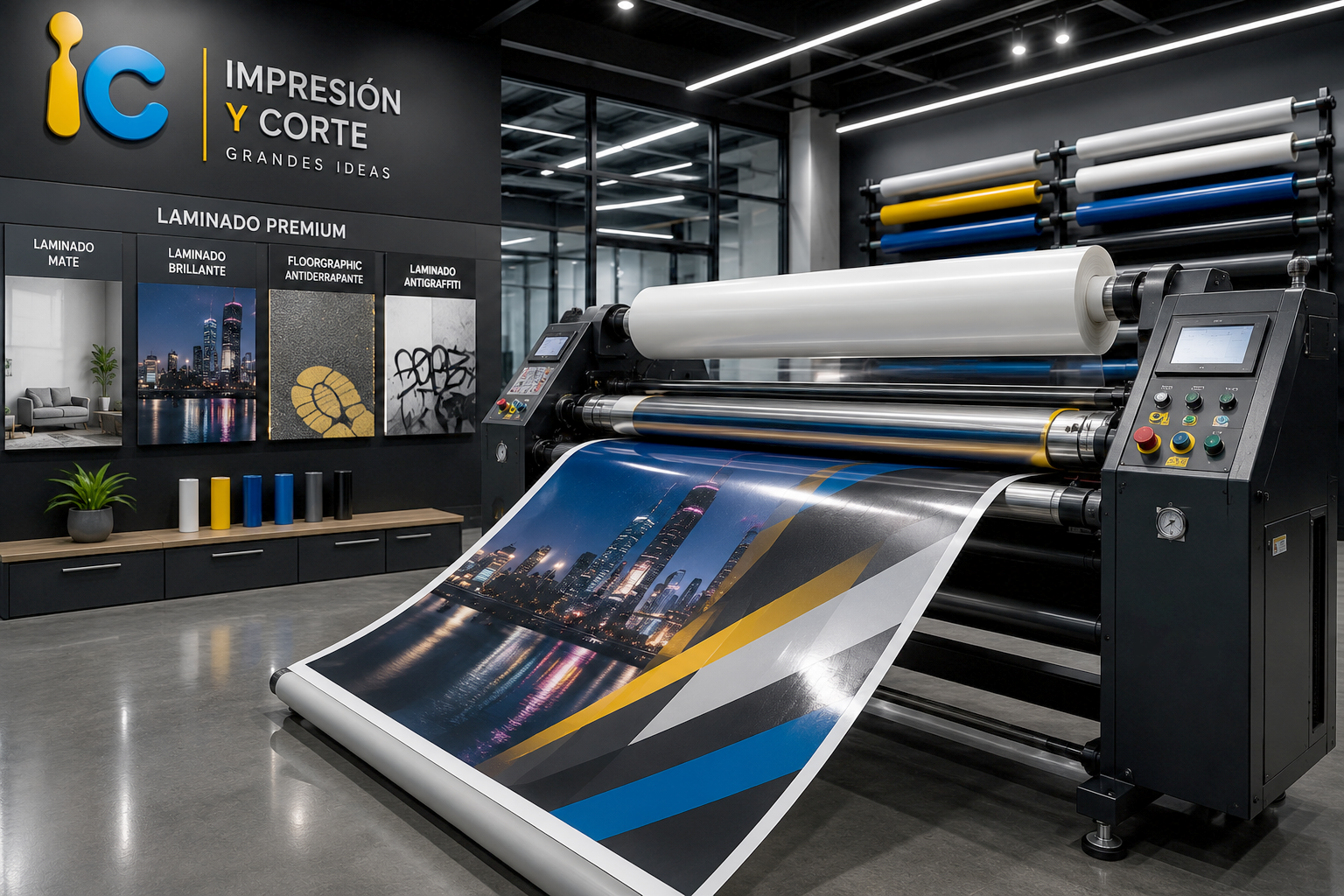 Laminado a gran formato